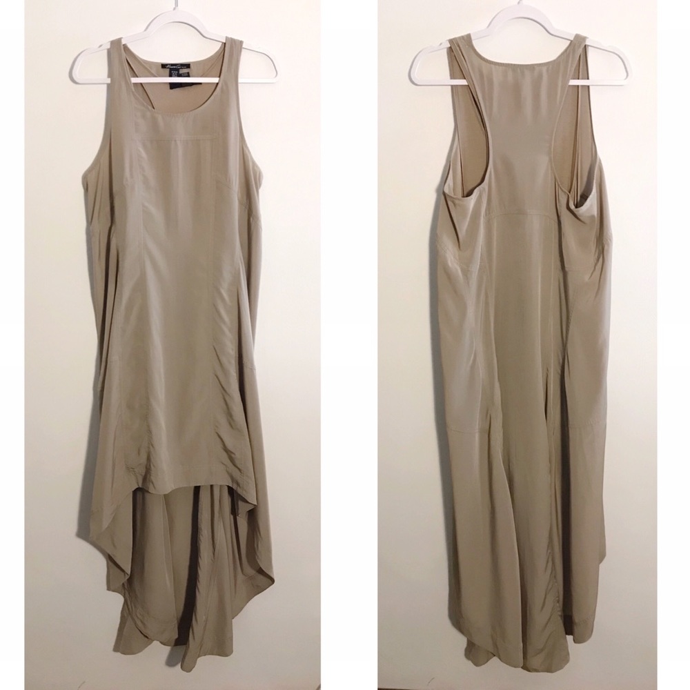 Kenneth Cole | beige parachute dress M